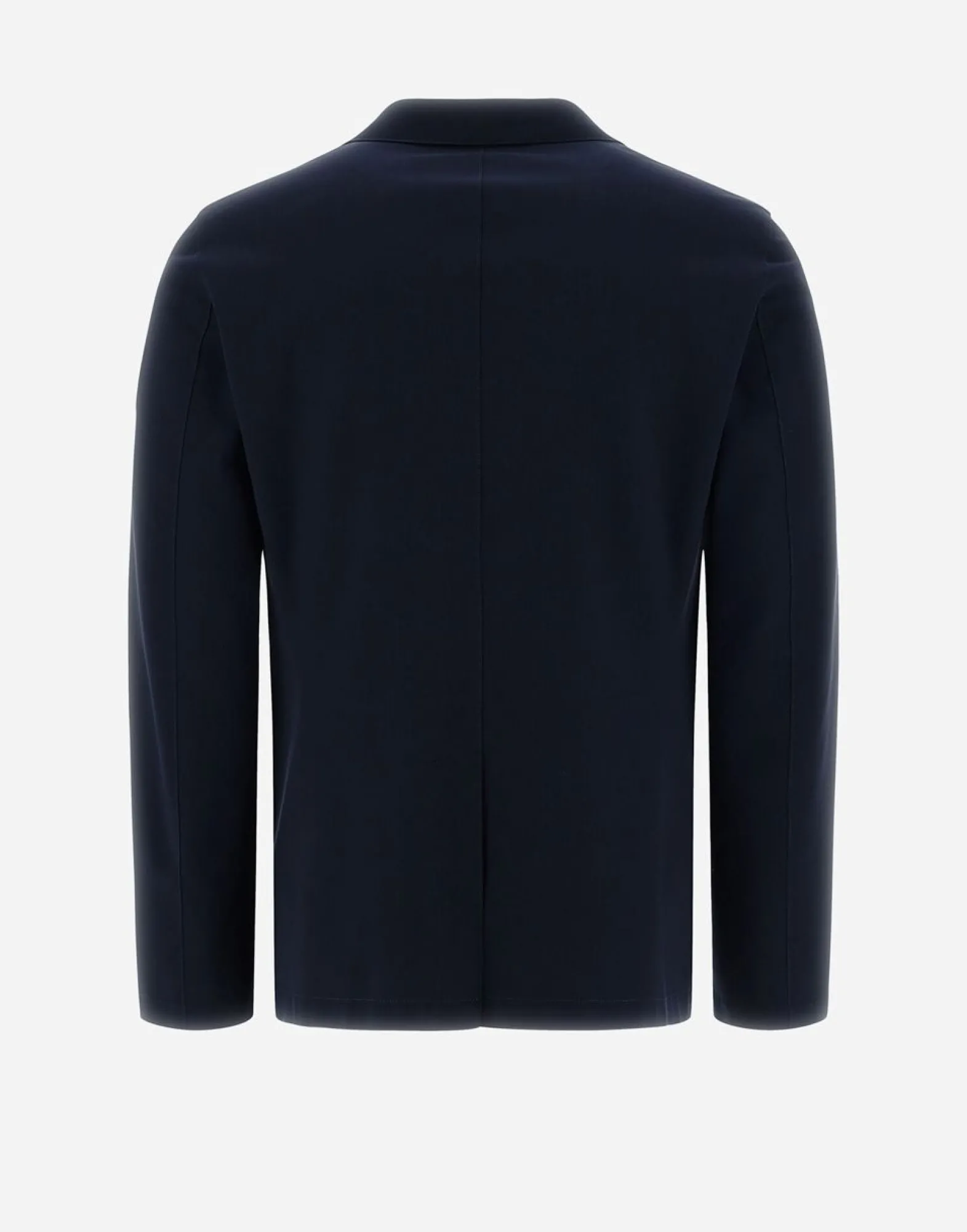 Herno Blazer In Non-Washed Light Scuba