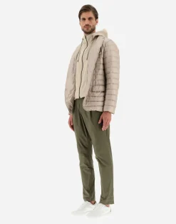 Herno Blazer In Nylon Ultralight & Fleece