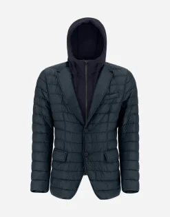 Herno Blazer In Nylon Ultralight & Fleece