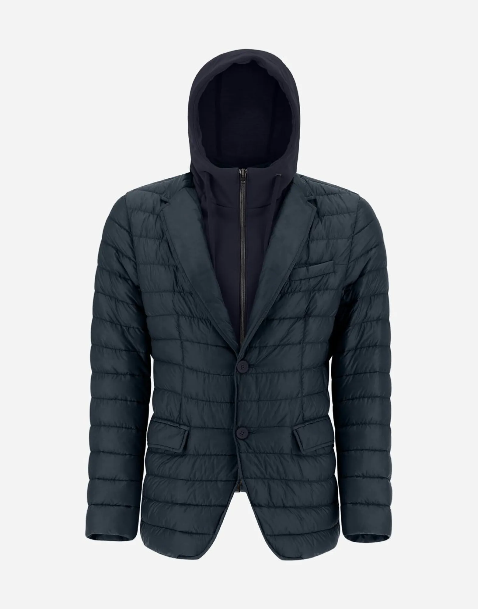 Herno Blazer In Nylon Ultralight & Fleece