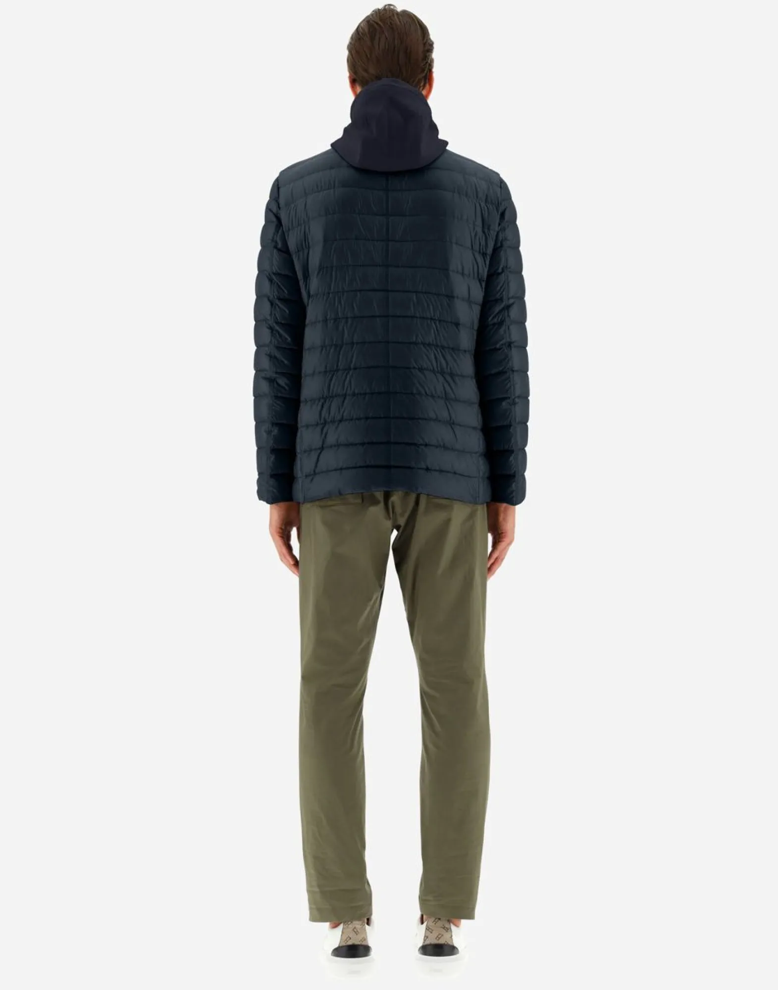 Herno Blazer In Nylon Ultralight & Fleece
