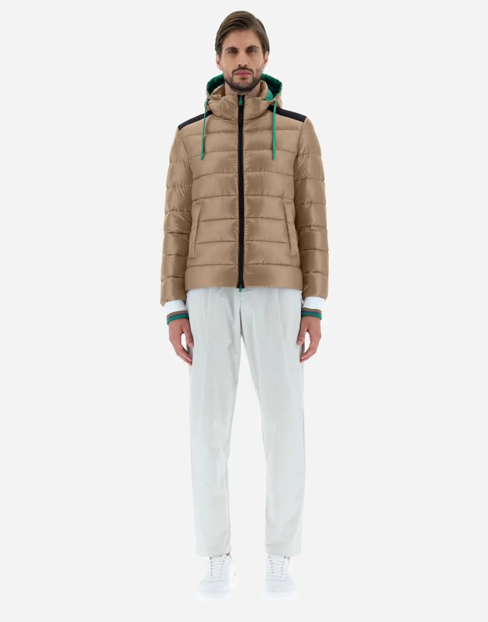 Herno Bomber In Nylon Ultralight & Plaster