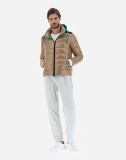 Herno Bomber In Nylon Ultralight & Plaster