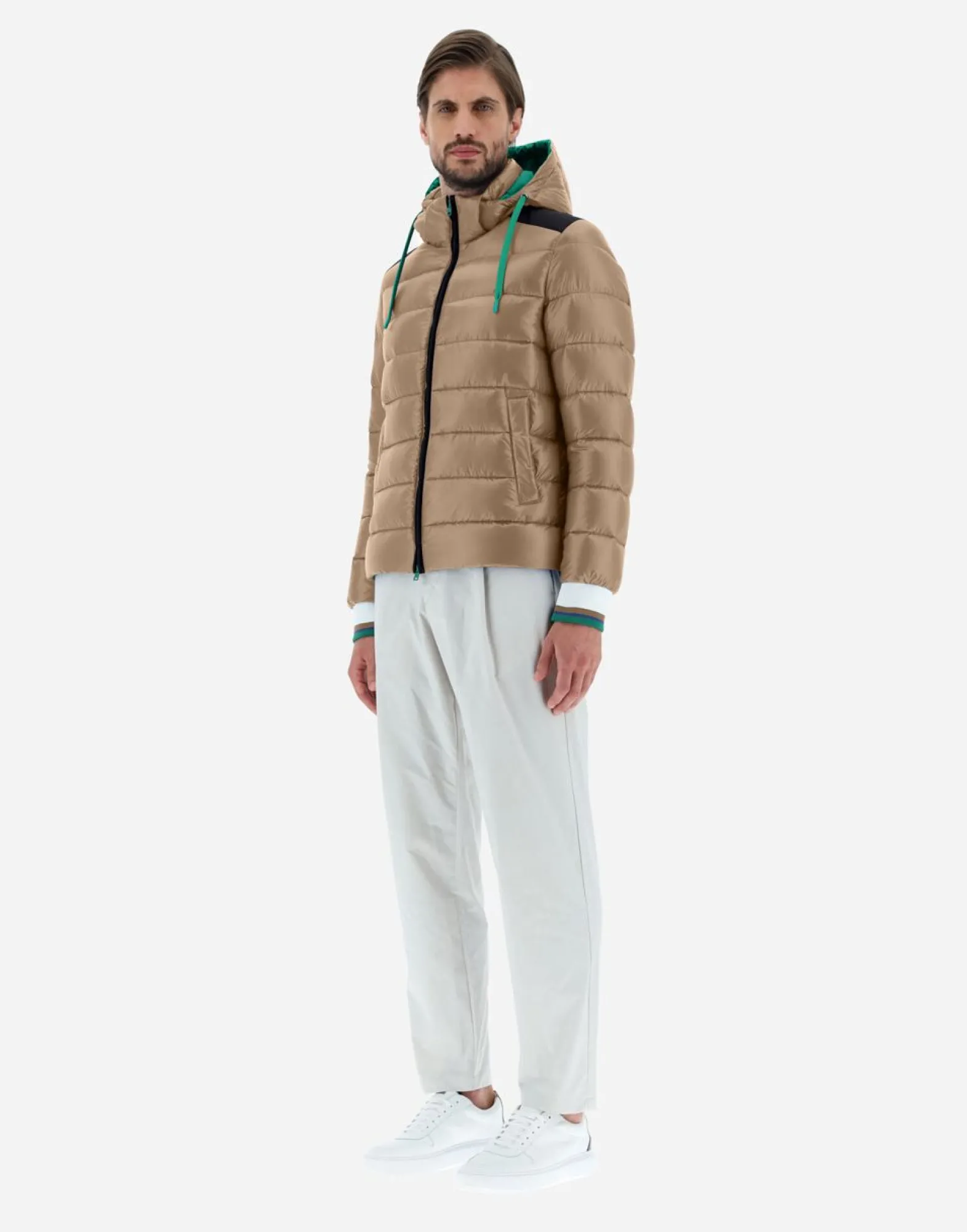 Herno Bomber In Nylon Ultralight & Plaster