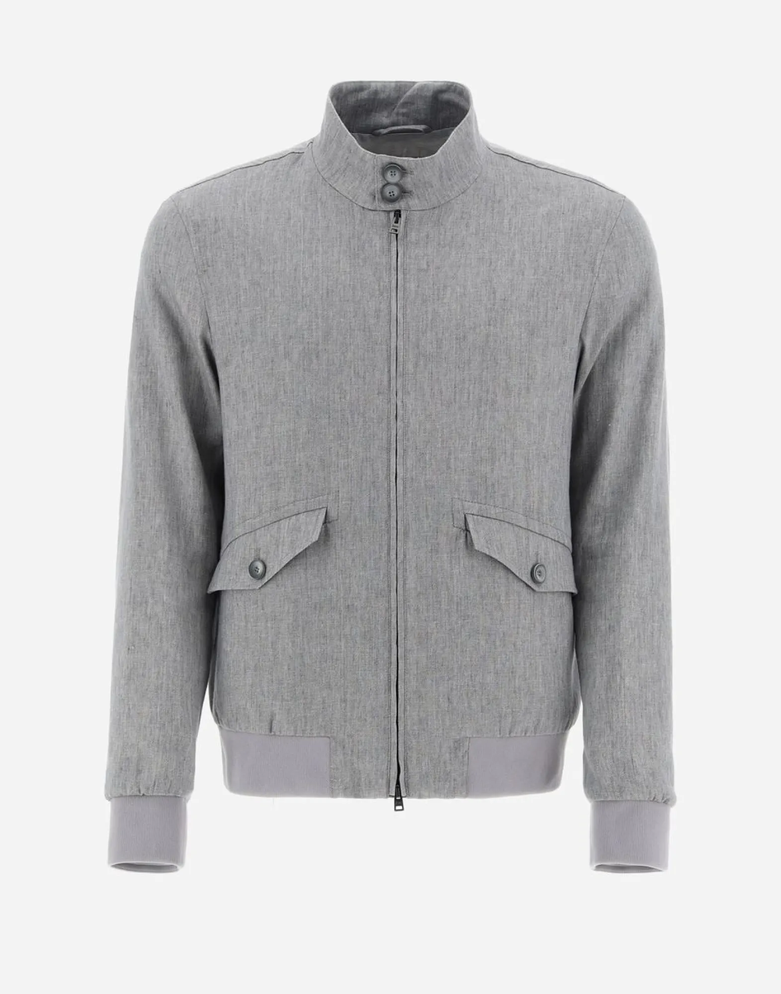Herno Bomber Jacket In Classy Linen