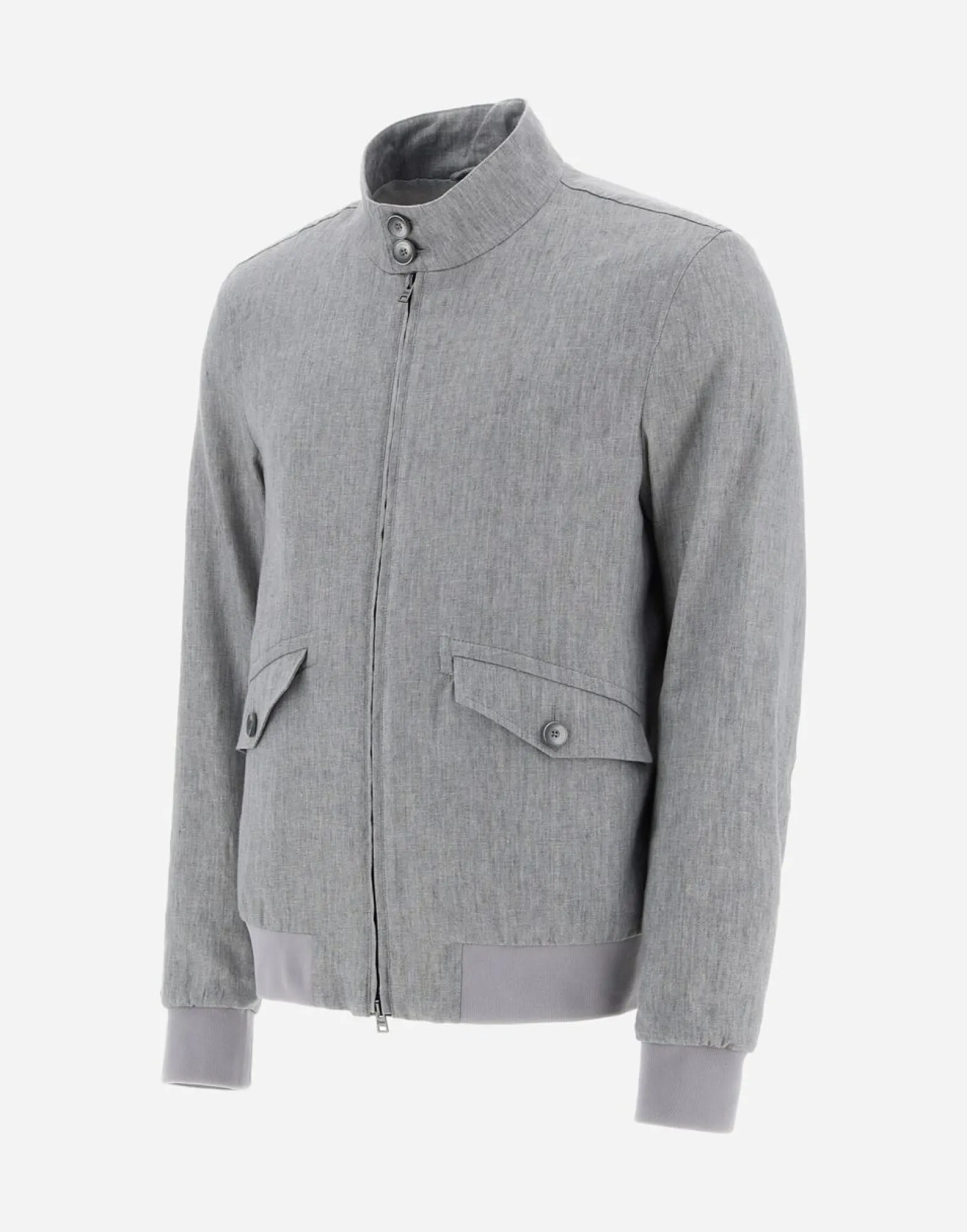 Herno Bomber Jacket In Classy Linen