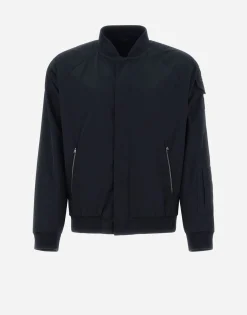 Herno Bomber Jacket In Compact Nylon