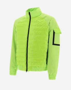 Herno Bomber Jacket In Gloss & Plaster