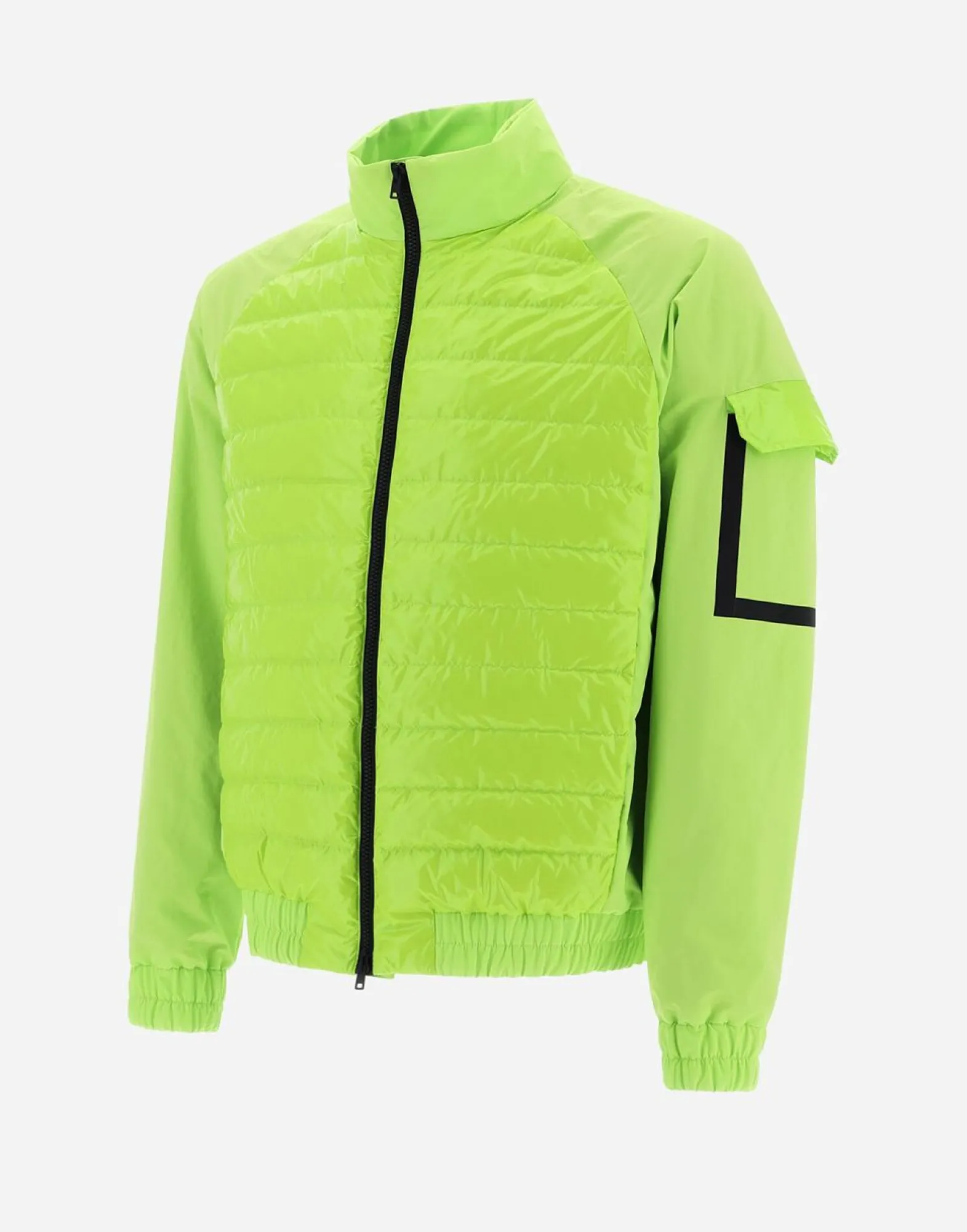 Herno Bomber Jacket In Gloss & Plaster