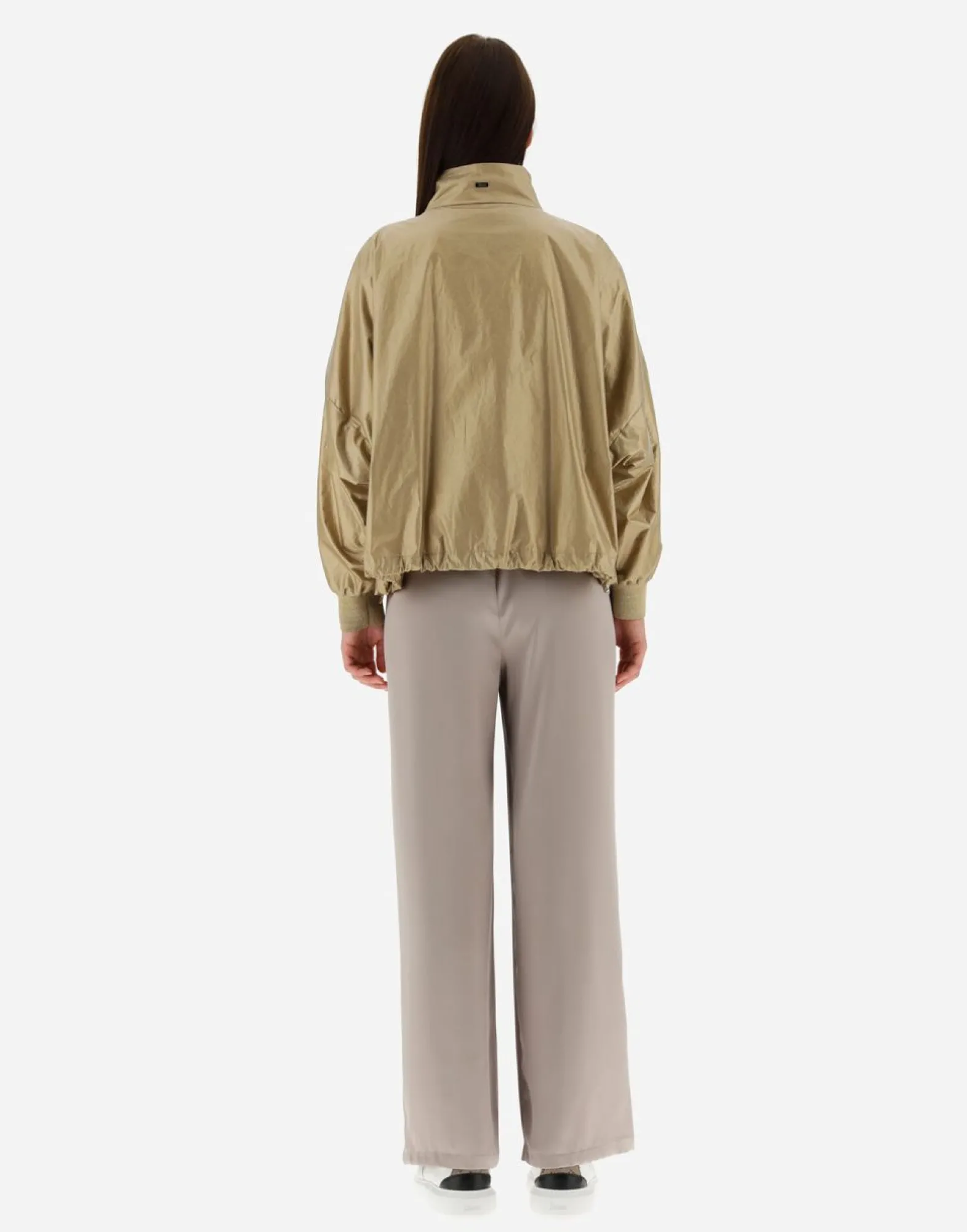 Herno Bomber Jacket In Leisure Cotton