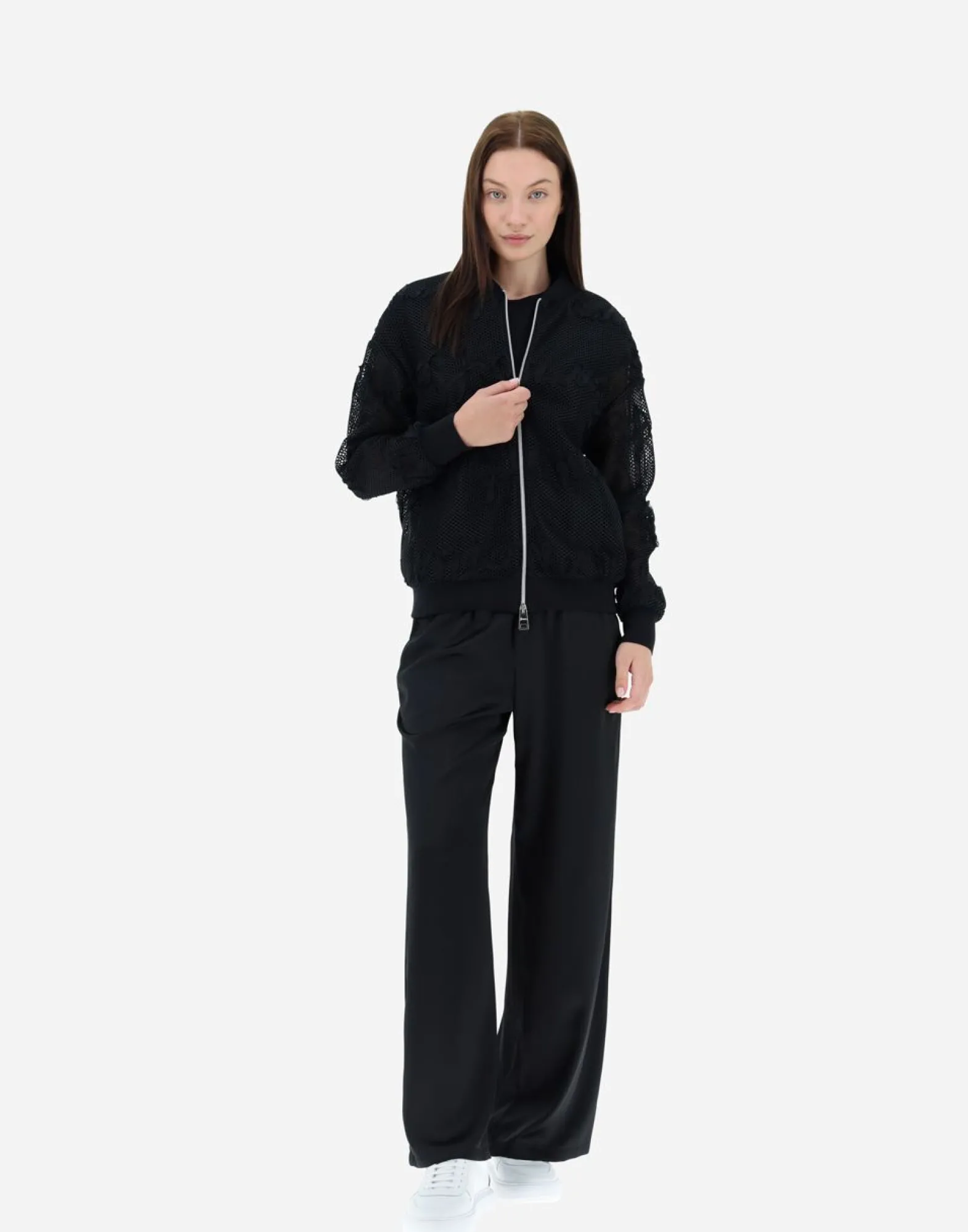 Herno Bomber Jacket In Needlework