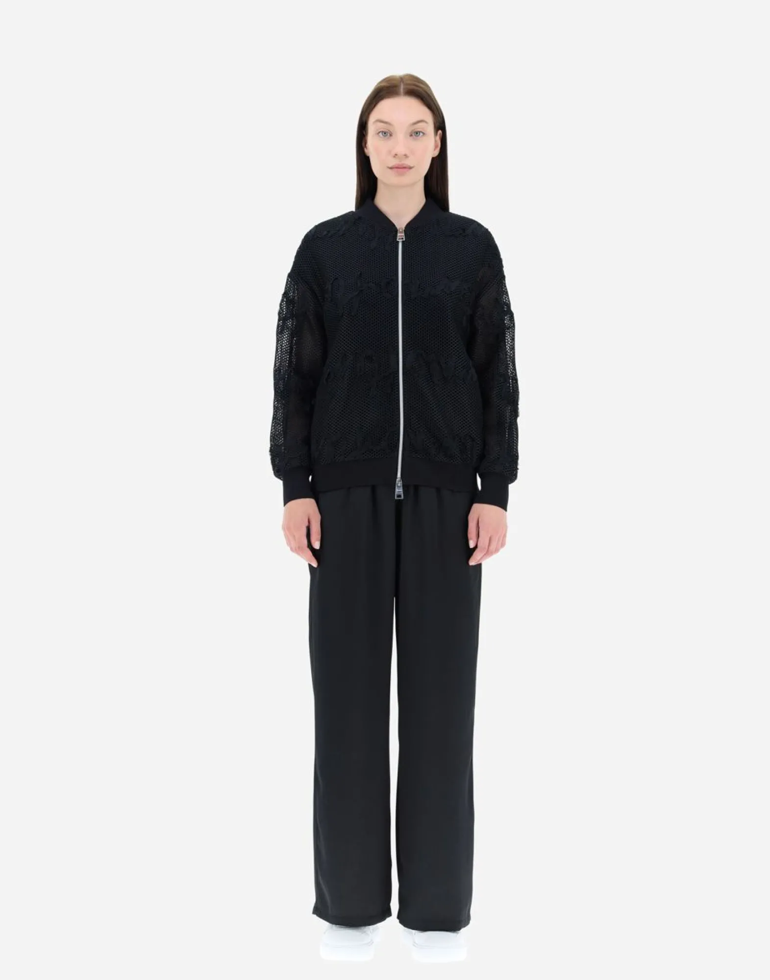 Herno Bomber Jacket In Needlework