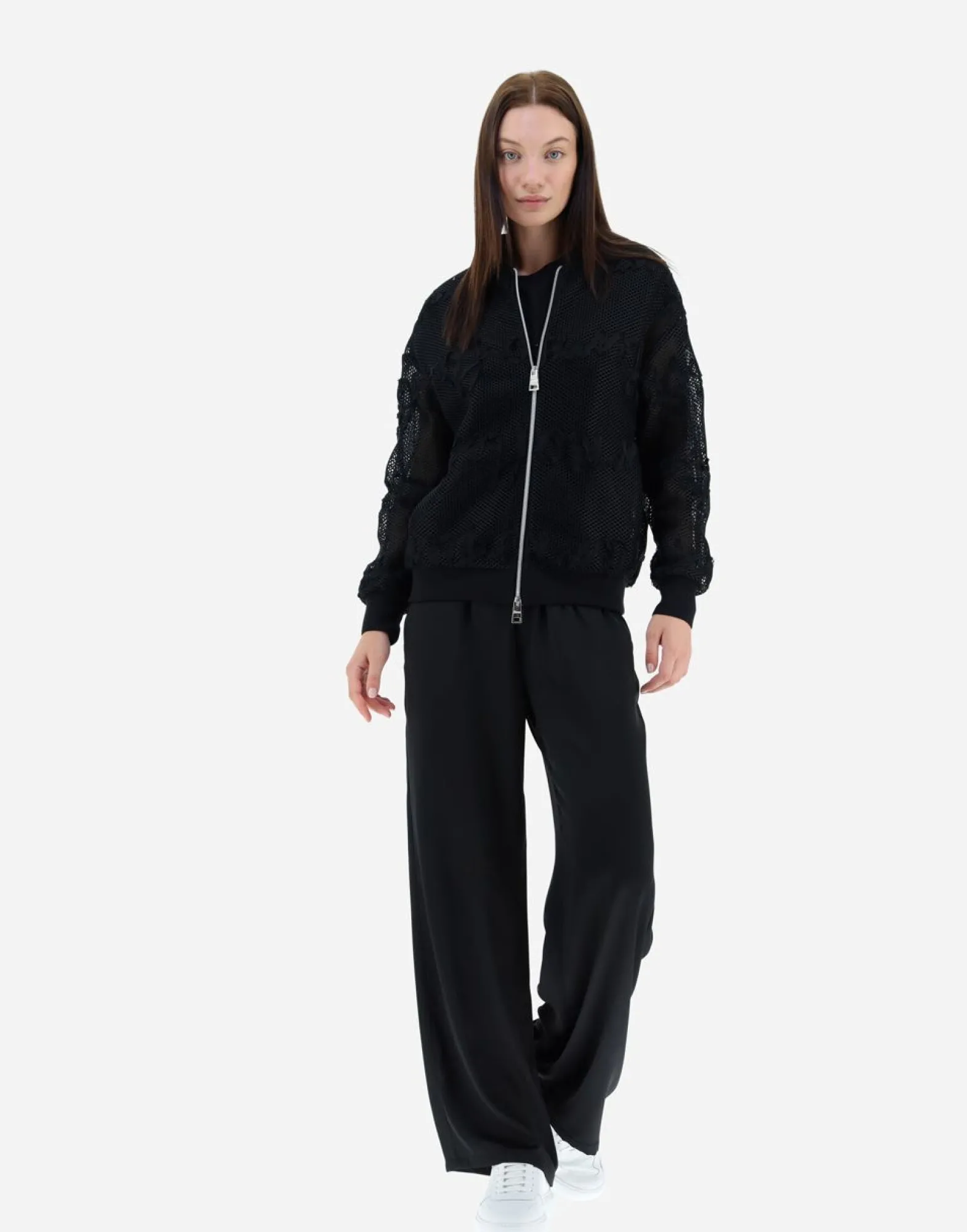 Herno Bomber Jacket In Needlework