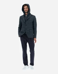 Herno Bomber Jacket In New Lino