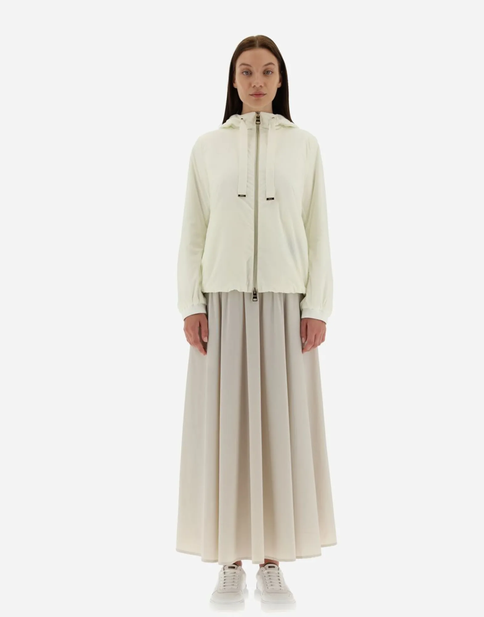 Herno Bomber Jacket In Nuage