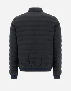 Herno Bomber Jacket In Nuage With Monogram Detailing