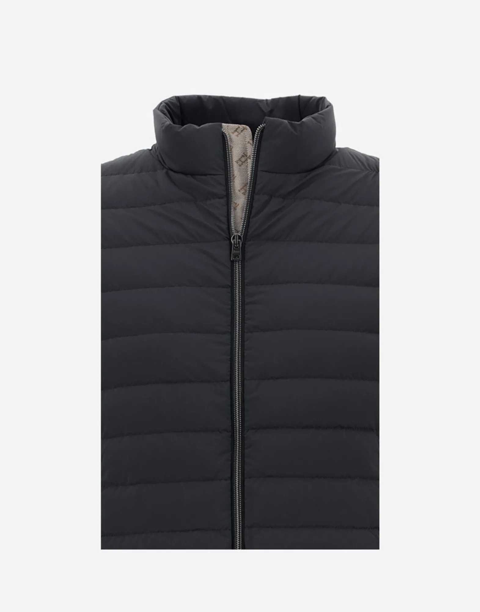 Herno Bomber Jacket In Nuage With Monogram Detailing