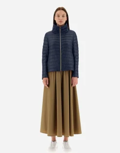 Herno Bomber Jacket In Nylon Ultralight & New Techno Taffeta
