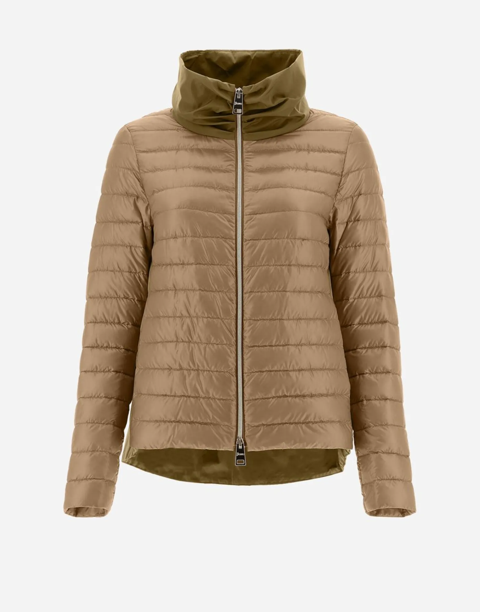 Herno Bomber Jacket In Nylon Ultralight & New Techno Taffeta