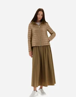 Herno Bomber Jacket In Nylon Ultralight & New Techno Taffeta