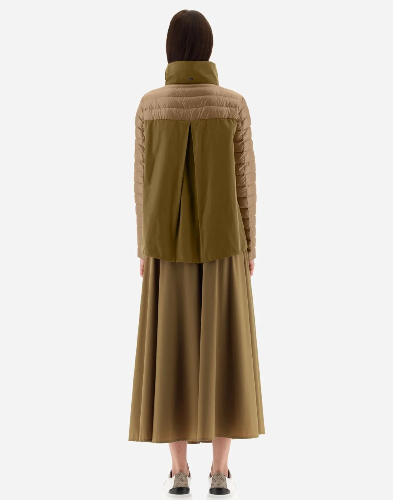 Herno Bomber Jacket In Nylon Ultralight & New Techno Taffeta