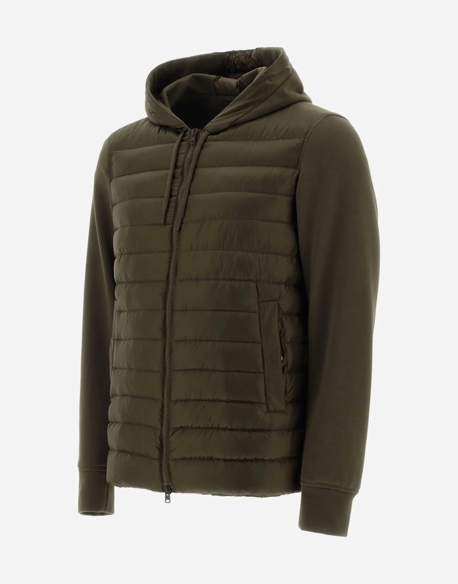 Herno Bomber Jacket In Nylon Ultralight & Fleece
