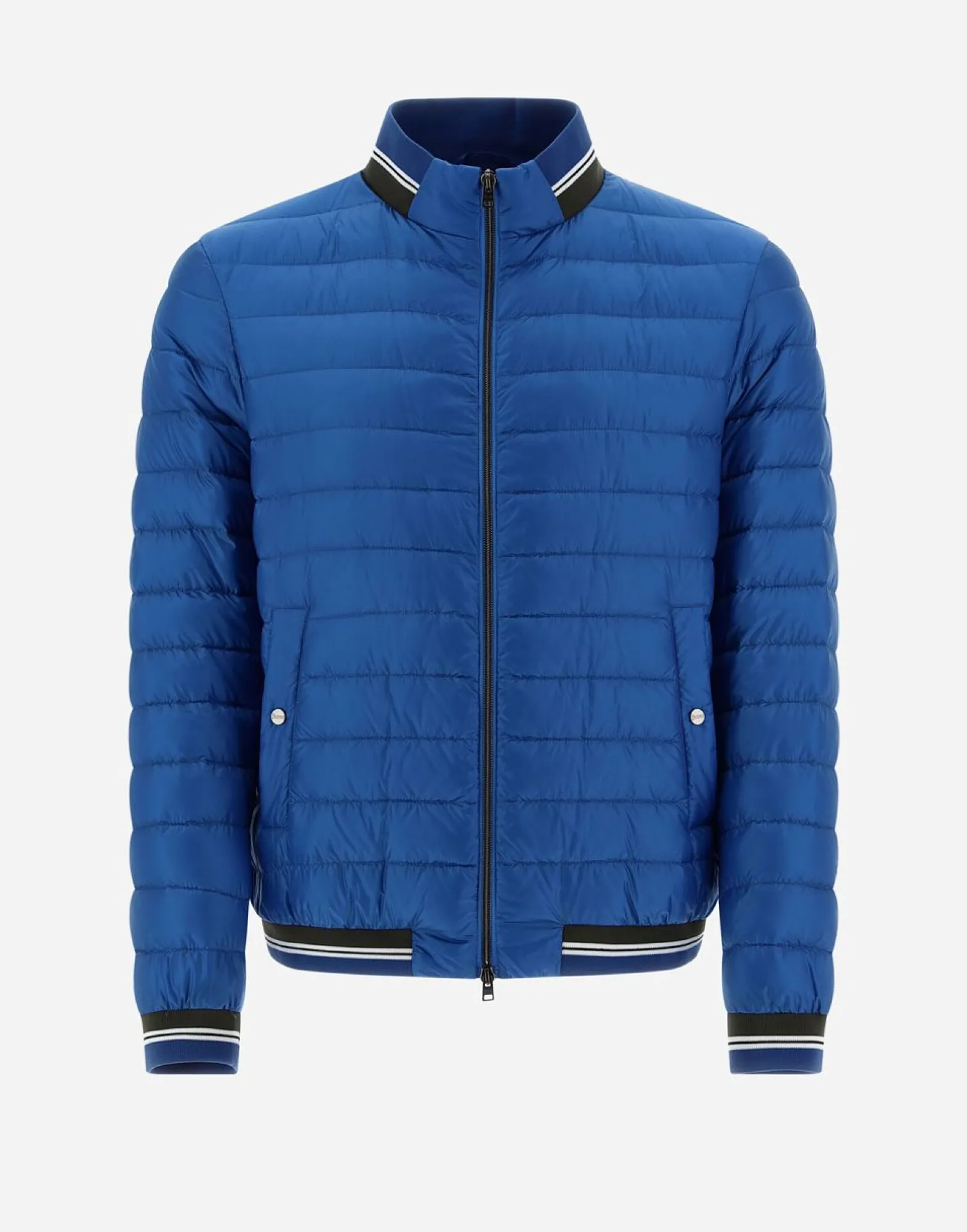 Herno Bomber Jacket In Nylon Ultralight & Knit