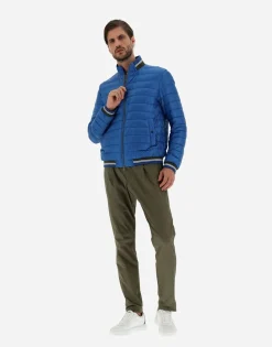 Herno Bomber Jacket In Nylon Ultralight & Knit