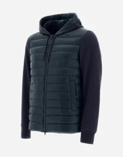 Herno Bomber Jacket In Nylon Ultralight & Fleece