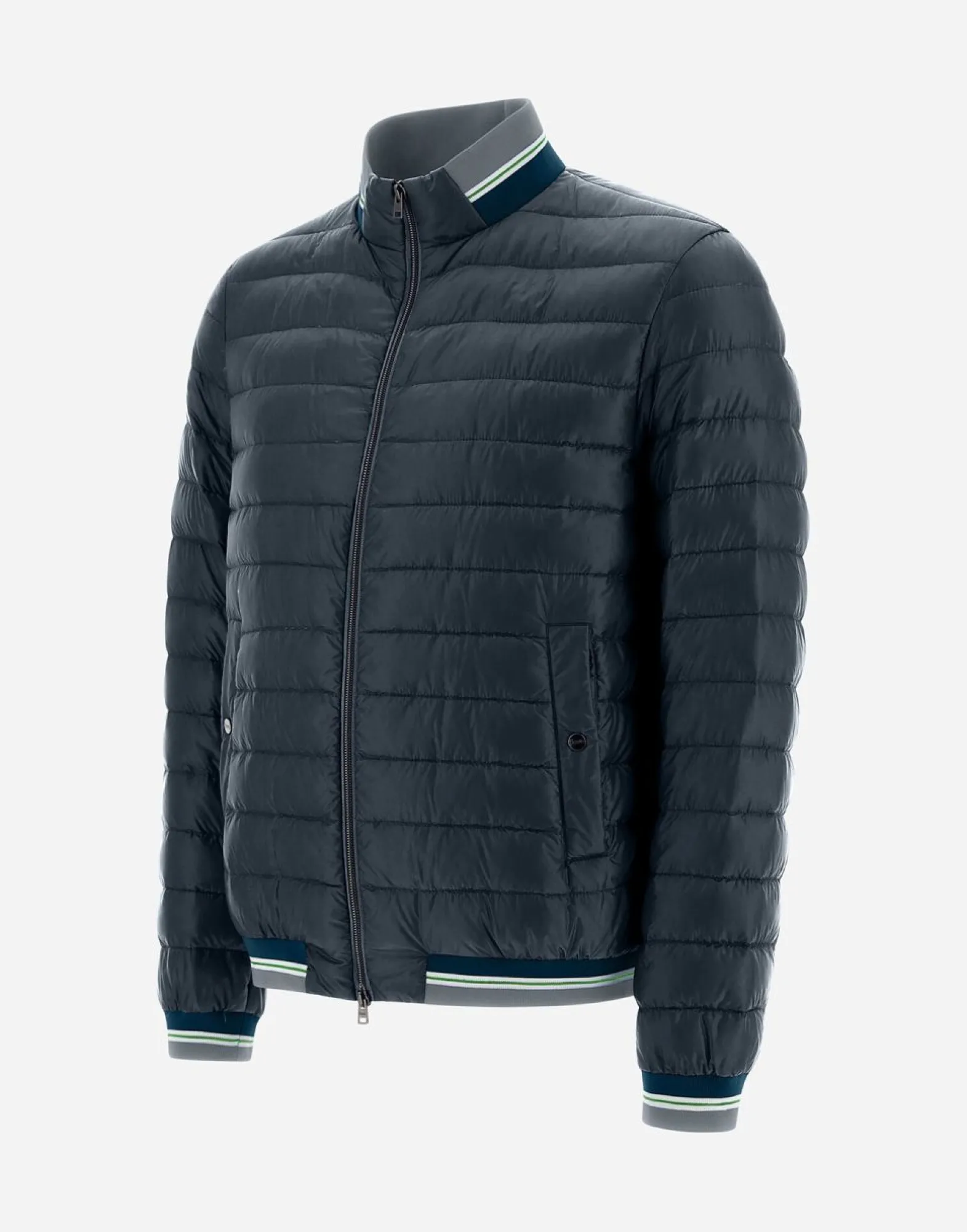 Herno Bomber Jacket In Nylon Ultralight & Knit