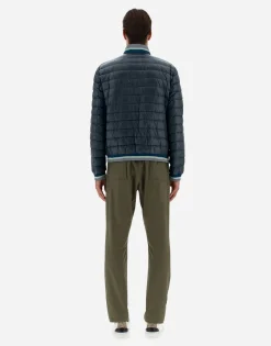 Herno Bomber Jacket In Nylon Ultralight & Knit