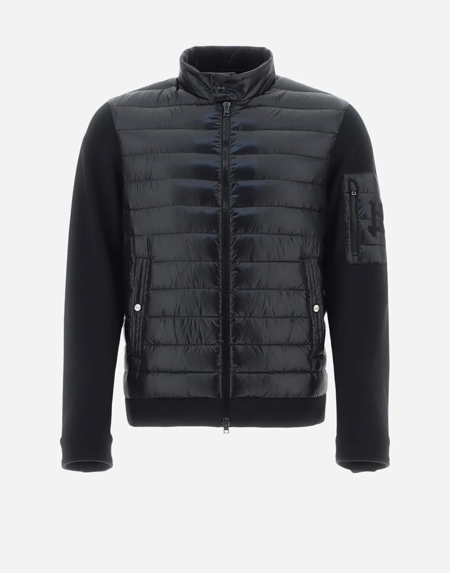 Herno Bomber Jacket In Nylon Ultralight & Fleece
