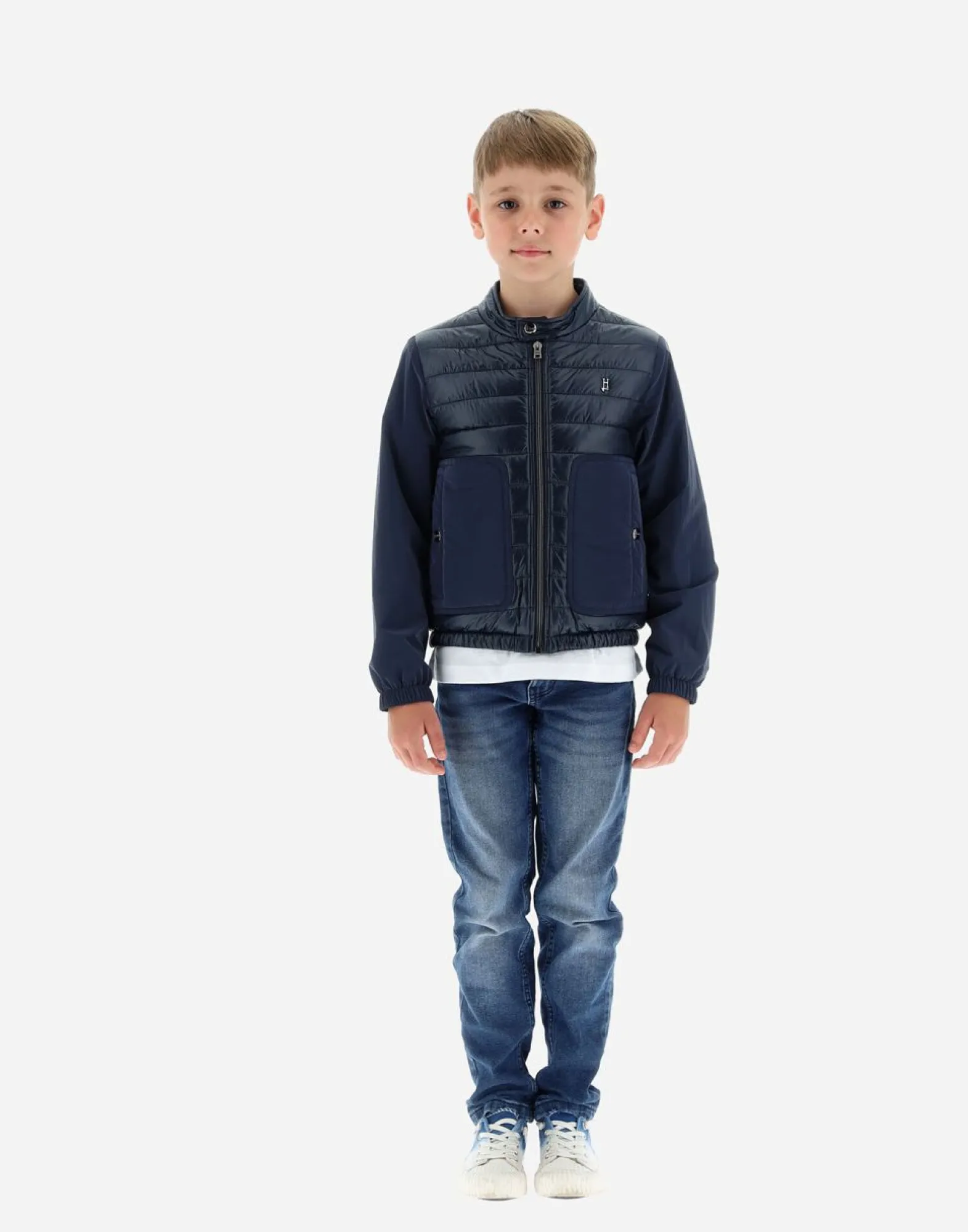 Herno Bomber Jacket In Nylon Ultralight & Mat Glaze
