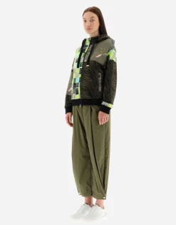 Herno Bomber Jacket In Safari Patch Sweater