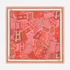 Herno Bubble Silk Scarf 90 X 90 Cm