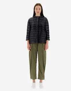 Herno Cape In Nylon Ultralight & Monogram