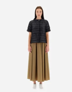 Herno Cape In Nylon Ultralight & Monogram