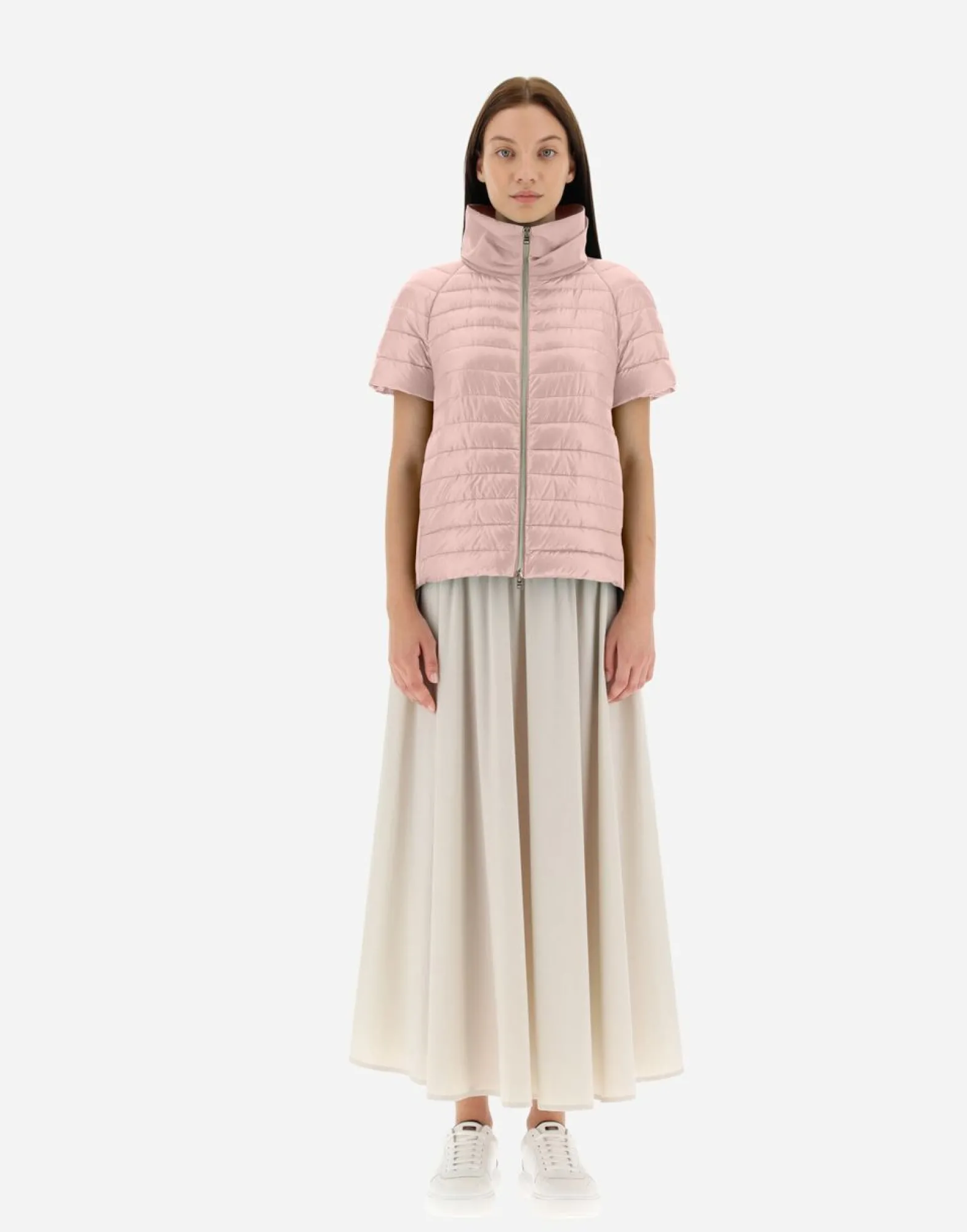 Herno Cape In Nylon Ultralight & New Techno Taffeta