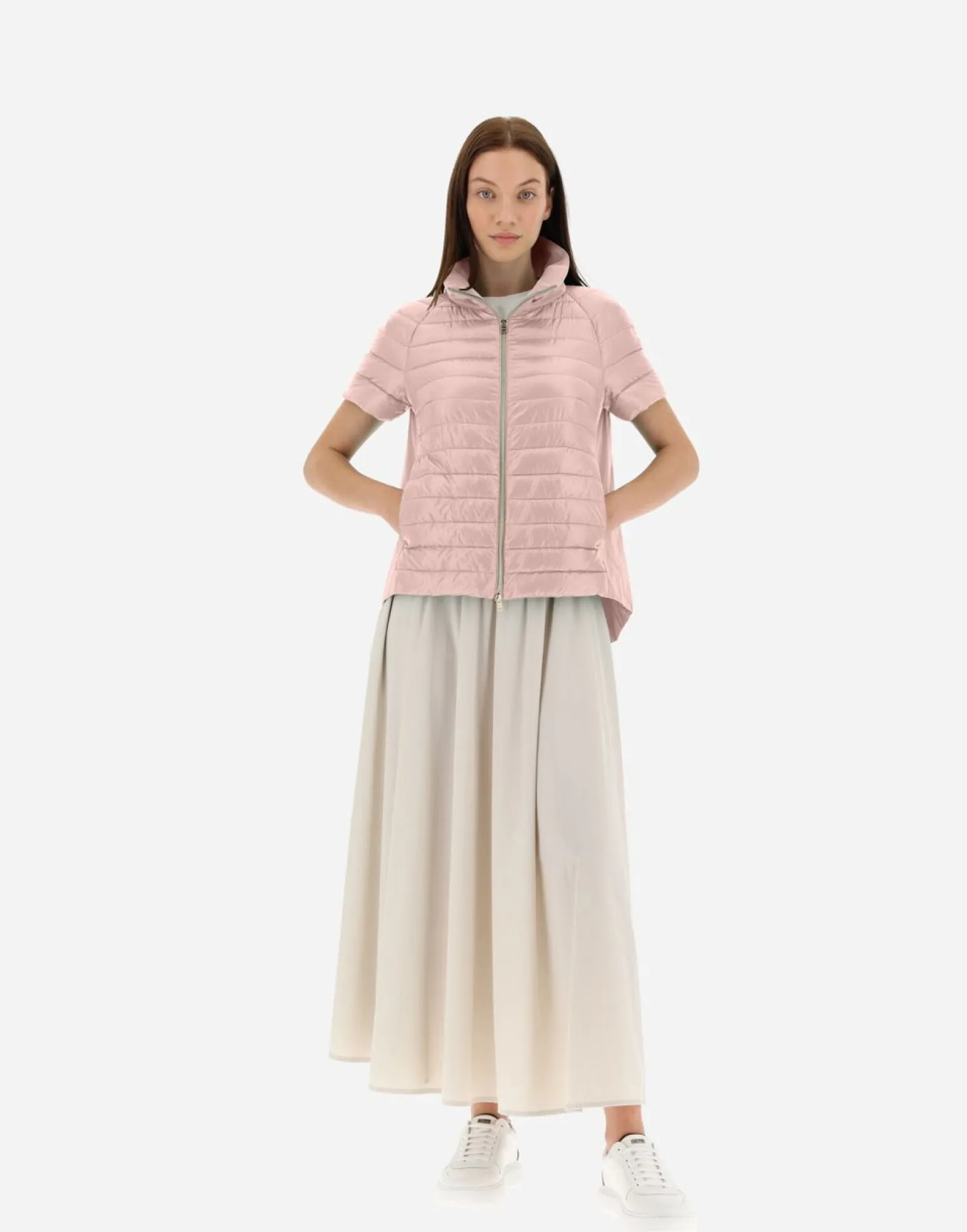 Herno Cape In Nylon Ultralight & New Techno Taffeta