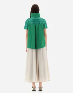 Herno Cape In Nylon Ultralight & New Techno Taffeta