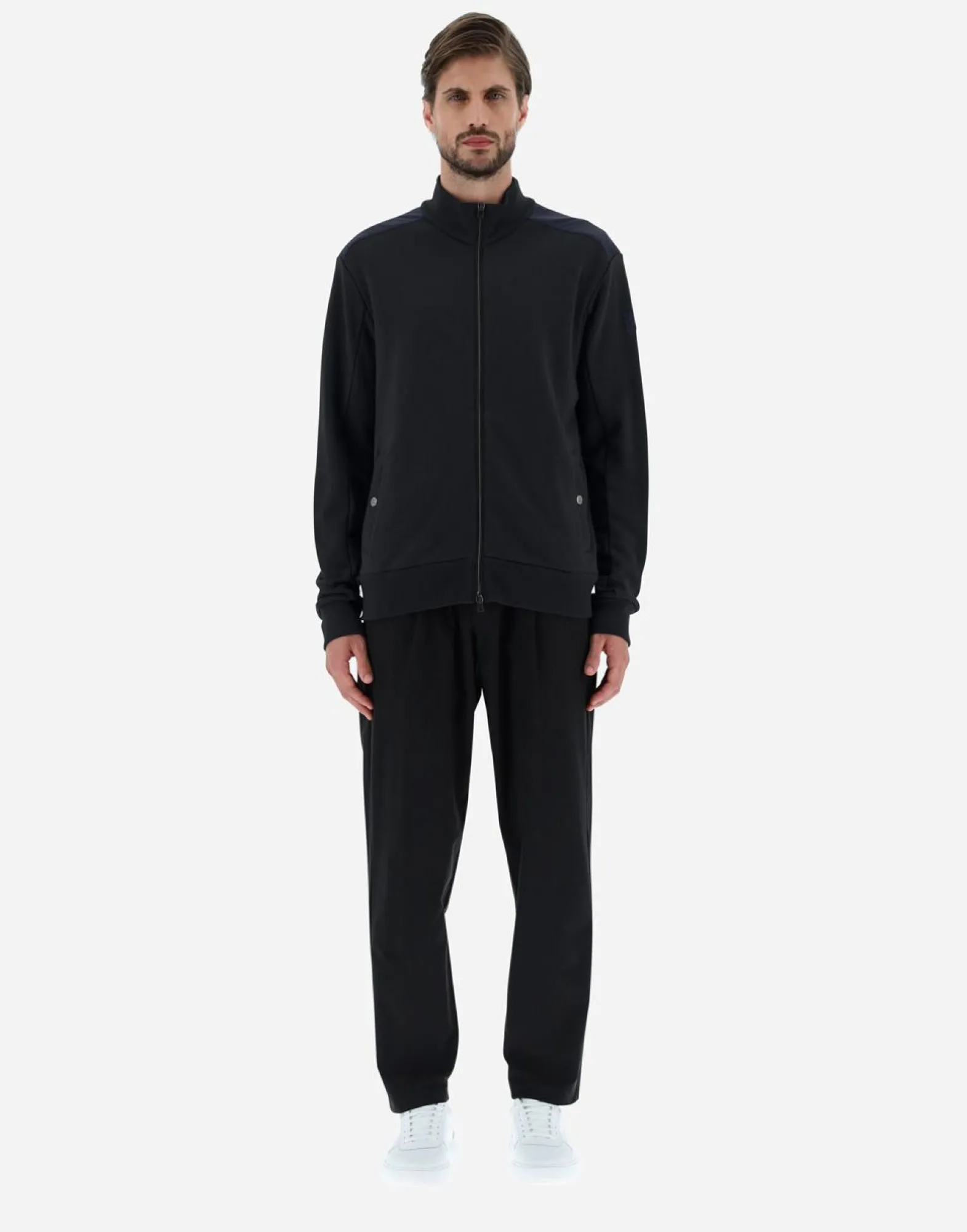 Herno Cardigan In Cotton Sweater