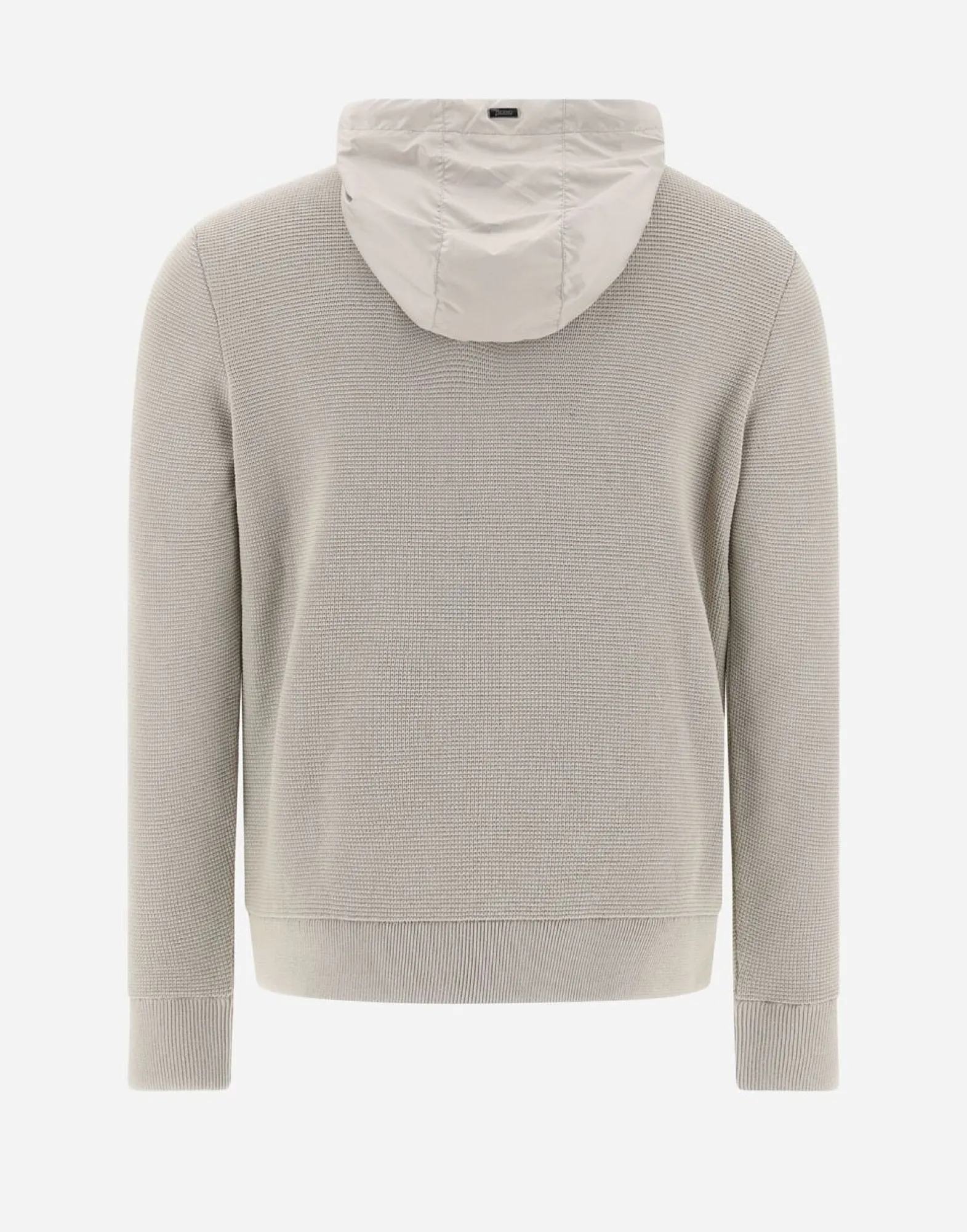 Herno Cardigan In Waffle Knit & Nylon