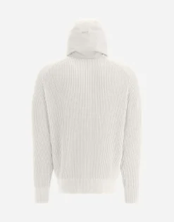 Herno Cardigan In Zig-Zag Stitch & Plaster