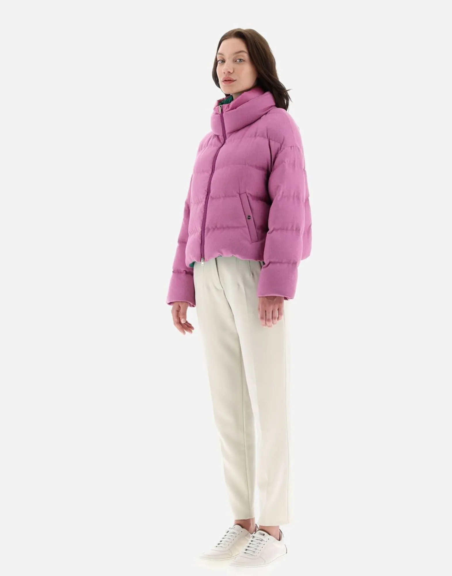 Herno Cashmere Silk Bomber