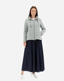 Herno Cashmere Silk & Knit Fabric Jacket