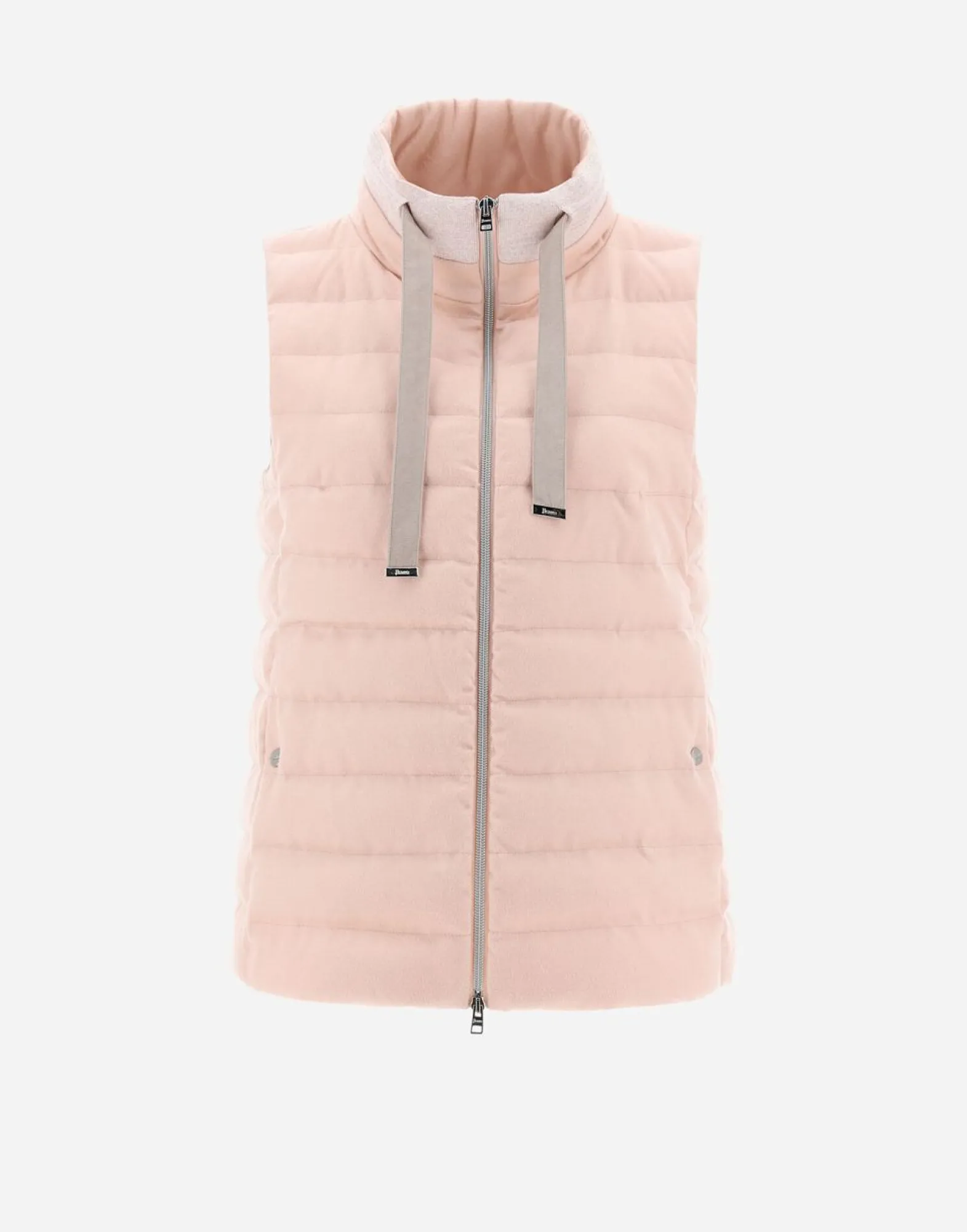 Herno Cashmere Silk & Knit Fabric Waistcoat