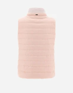 Herno Cashmere Silk & Knit Fabric Waistcoat