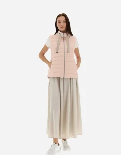 Herno Cashmere Silk & Knit Fabric Waistcoat