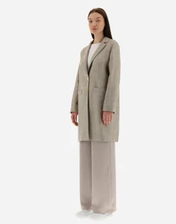 Herno Coat In Luxury Twill