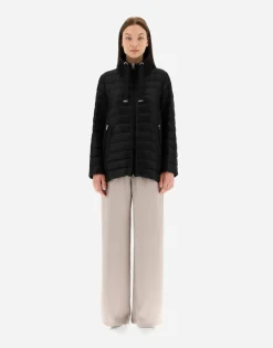 Herno Coat In Nylon Ultralight & New Techno Taffeta